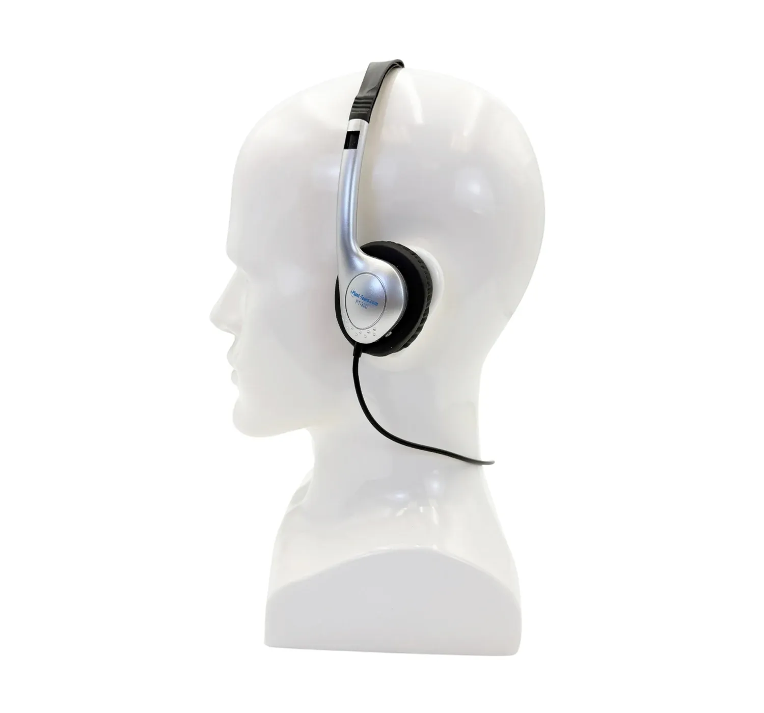 PT-300 Headphone: Lightweight Dual-Ear Over-the-Head Headphone