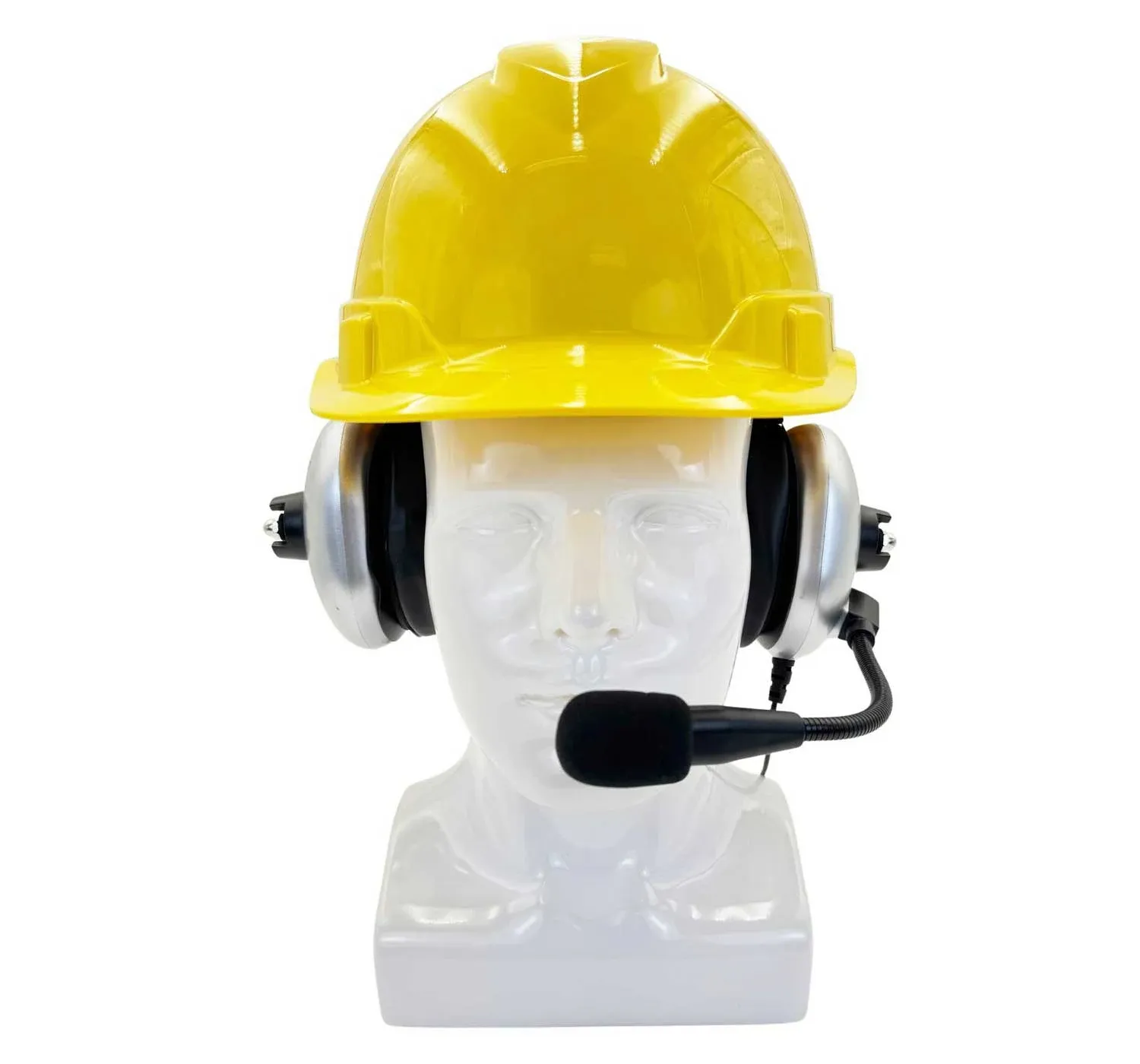PT-6250 Multi-Guide Headset: Dual-Ear Noise-Reducing Earmuff Headset with Boom Microphone, view 2