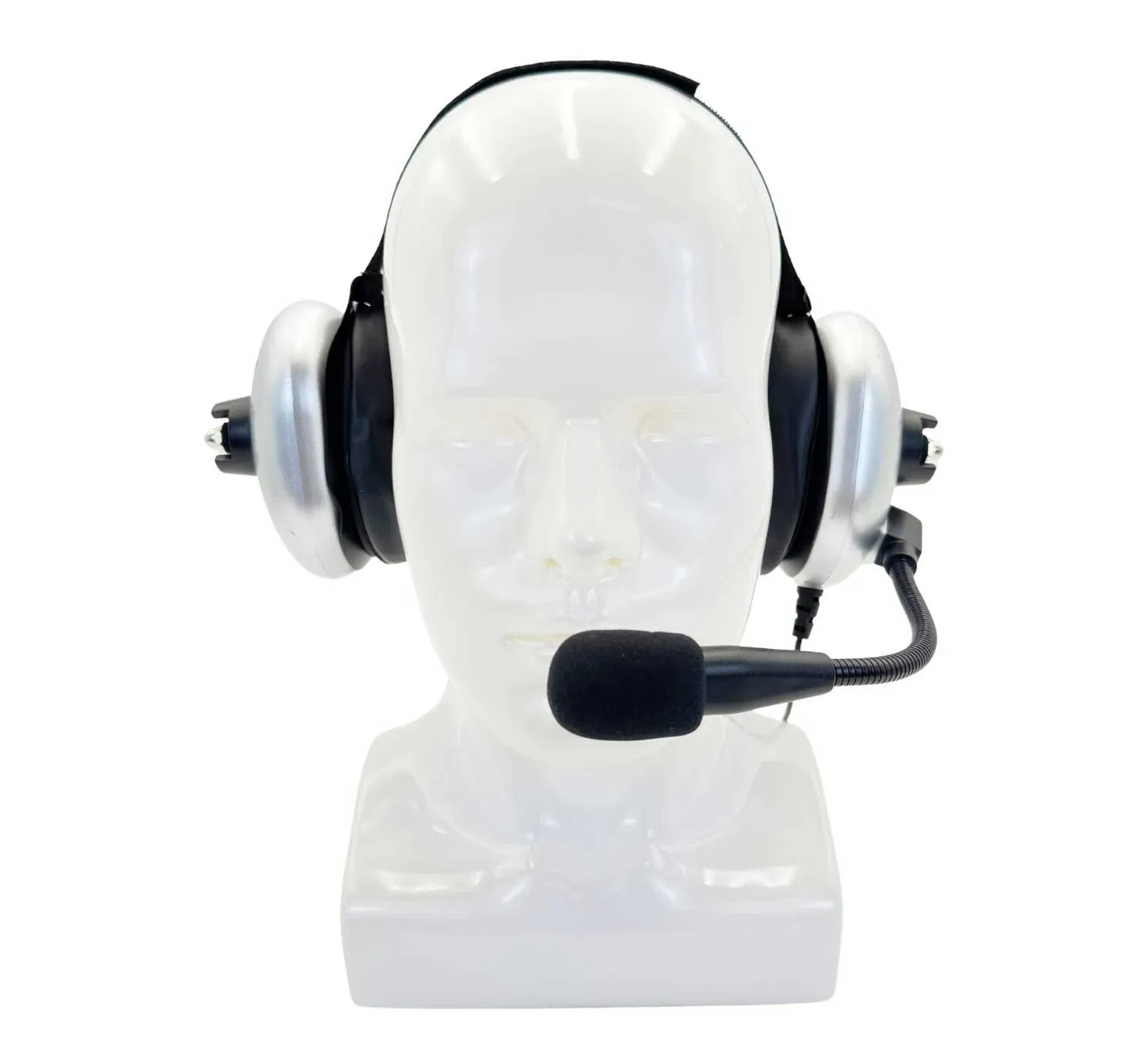 PT-6250 Multi-Guide Headset: Dual-Ear Noise-Reducing Earmuff Headset with Boom Microphone, view 4