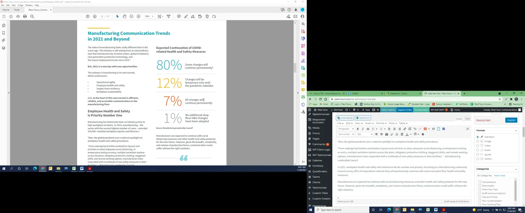 Manufacturing Communication Trends